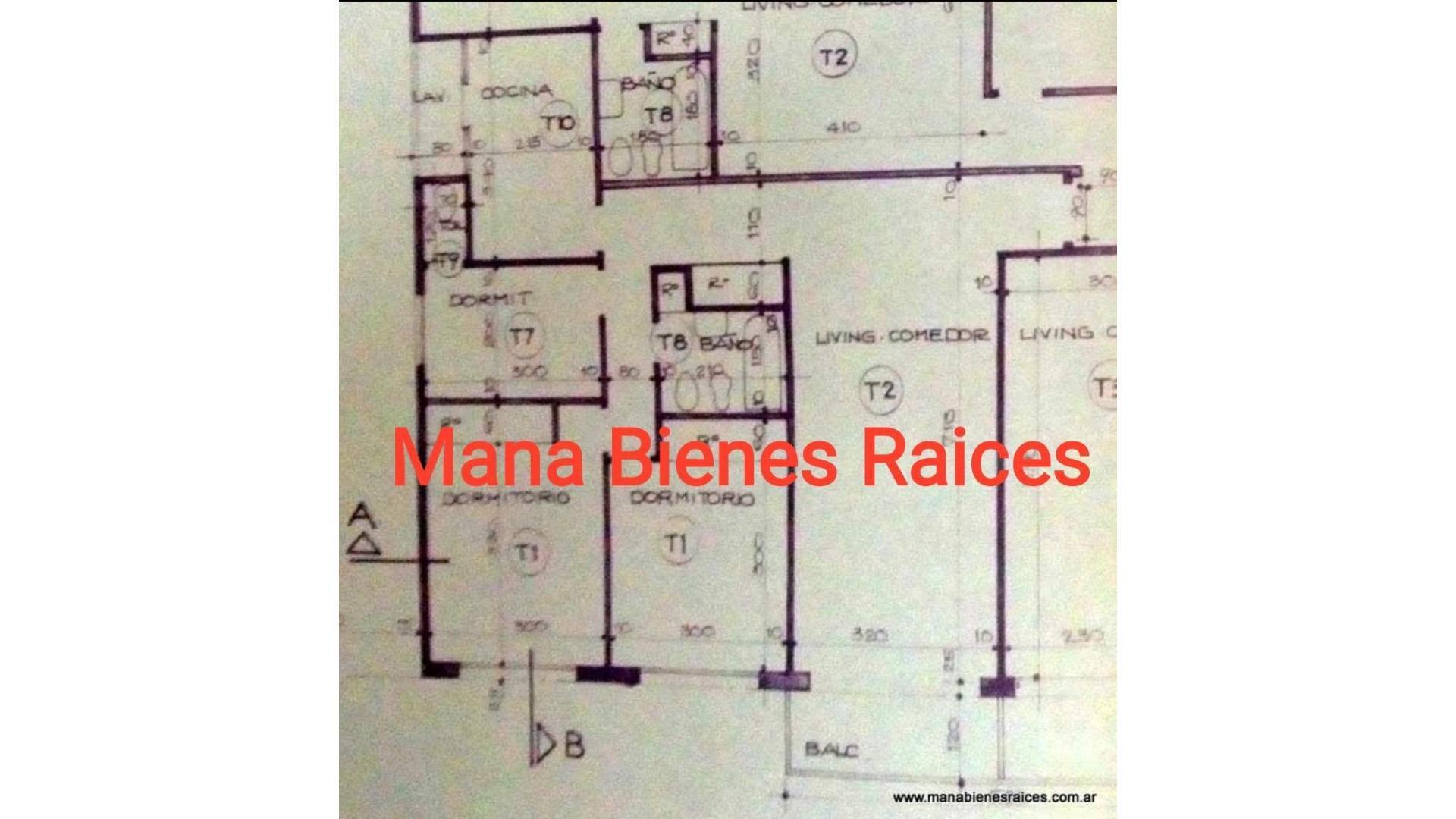 Departamento 4 ambientes con 1 baño