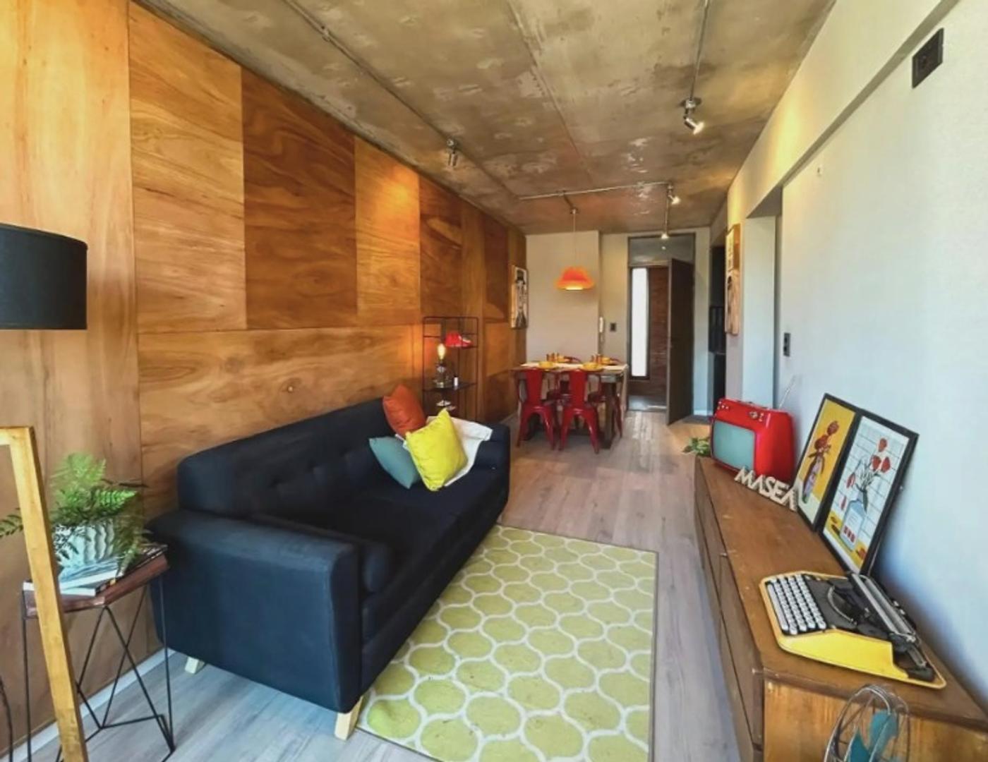 Departamento 2 ambientes con 1 baño