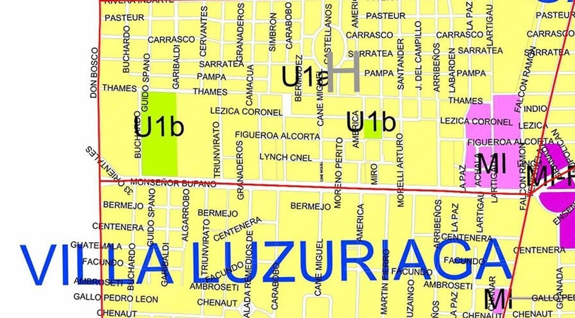 Terreno en Venta en Villa Luzuriaga, USD 140.000