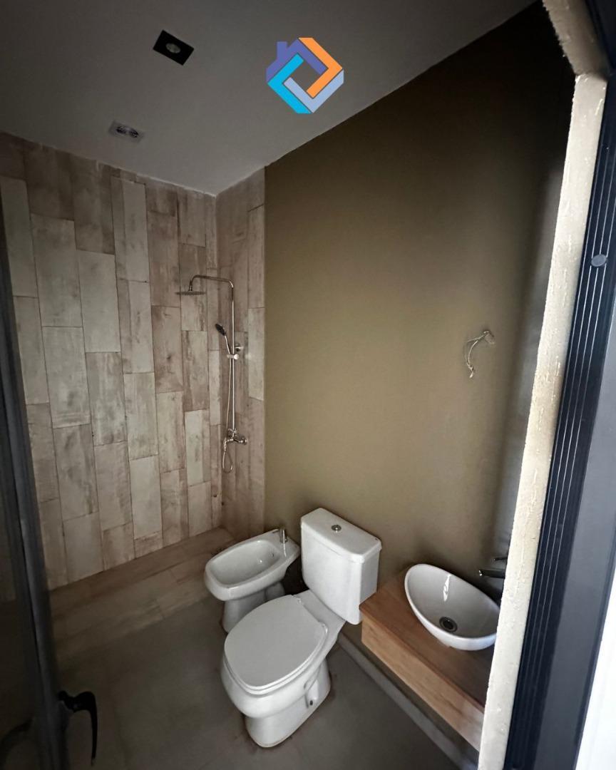 Departamento 2 ambientes con 2 baños