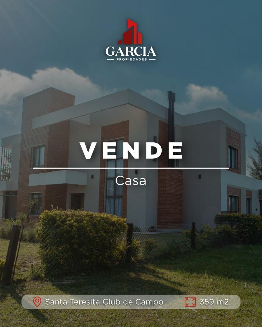 VENDE CASA EN BARRIO PRIVADO SANTA TERESITA CLUB DE CAMPO