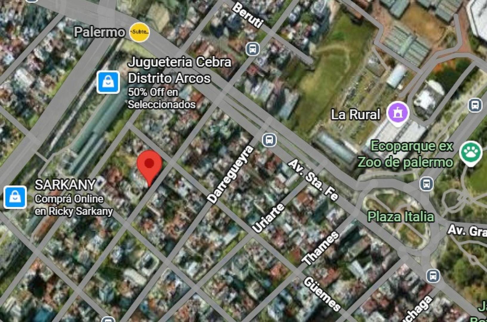 Departamento en Alquiler en Palermo, $ 950.000