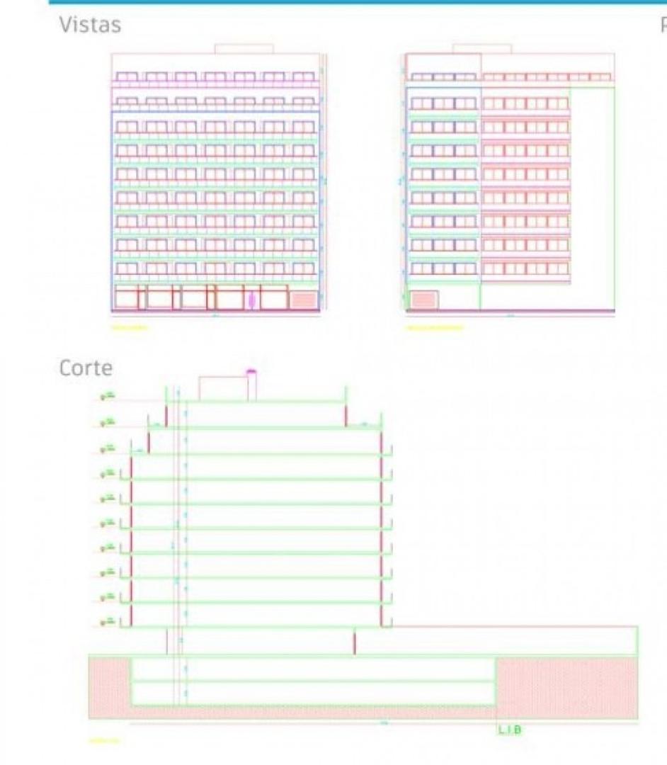 Terreno Triple Fte 25 x 54 916 m2 Apto 5700 m2 + 54 cocheras