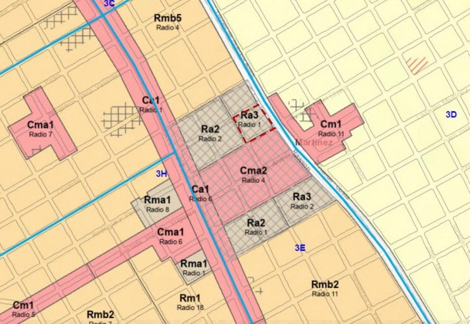 Martínez - Excelente ubicación - Lote con doble frente apto edificio!