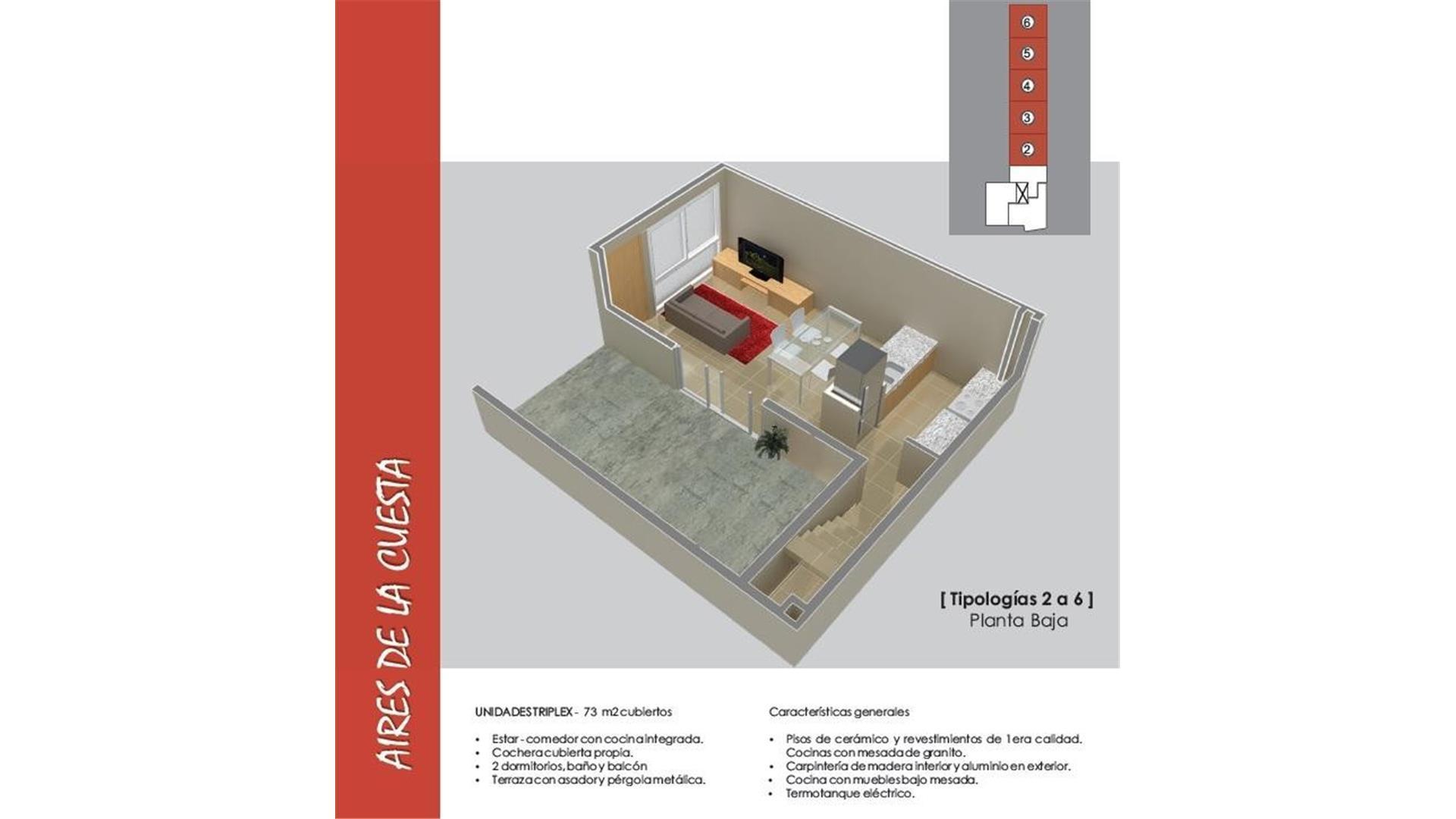 Casa en Venta de 2 dormitorios