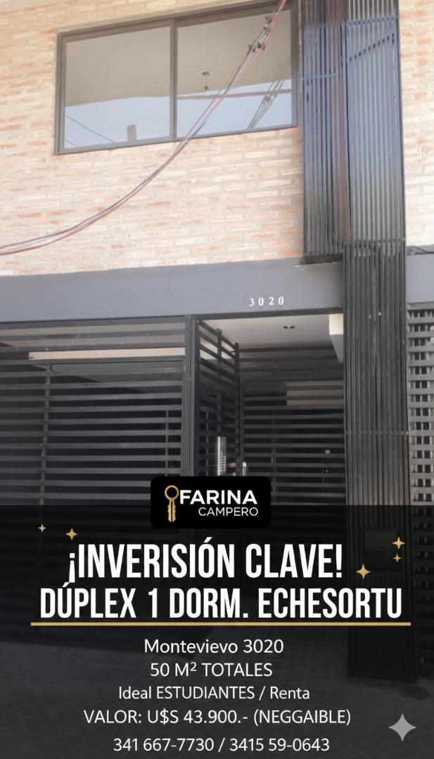 ? ¡INVERSIÓN INTELIGENTE EN ECHESORTU! DÚPLEX