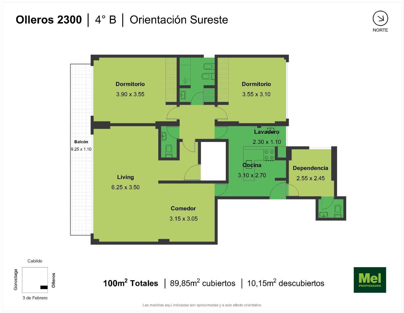 Olleros 2312 , Piso 4