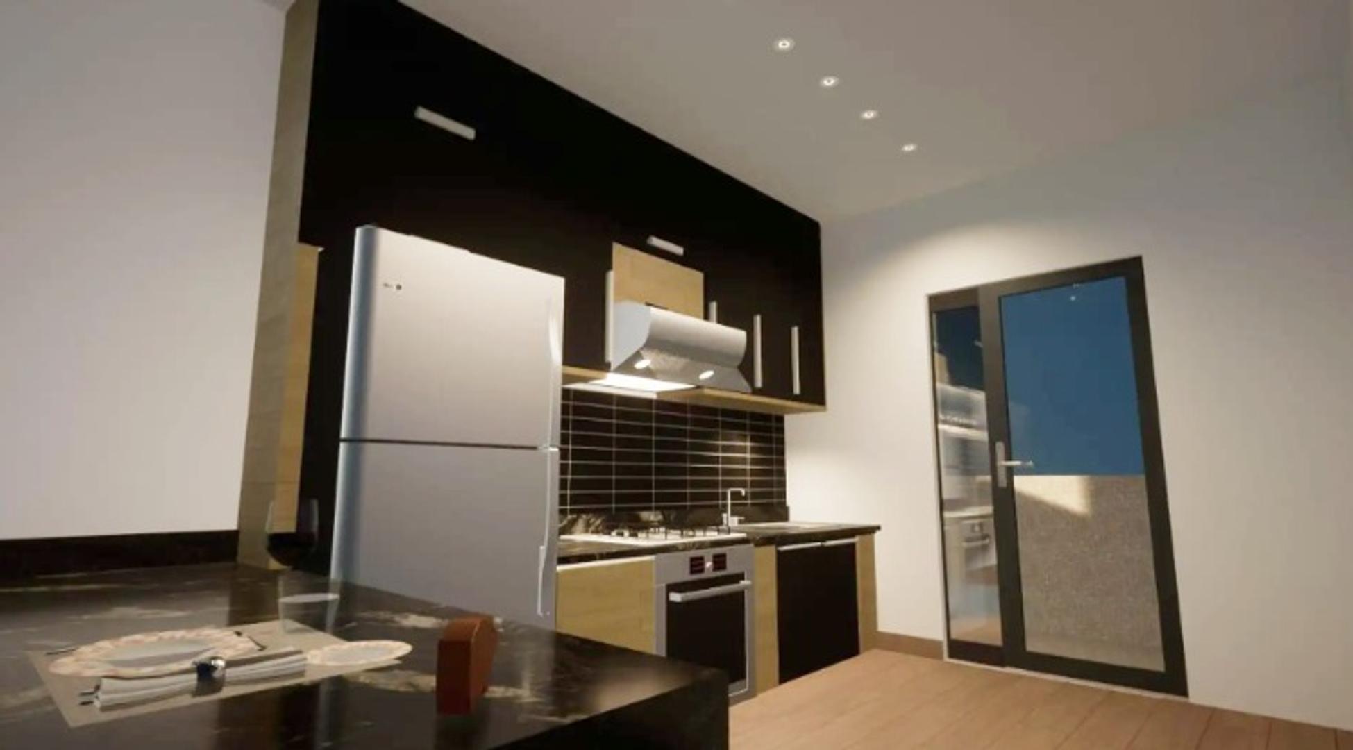 Departamento 4 ambientes con 3 baños