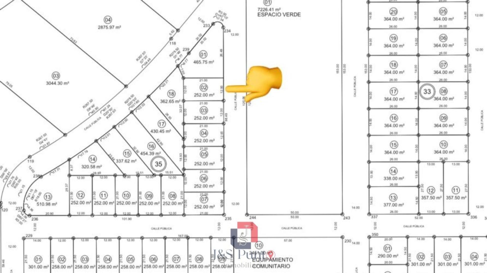 LOTE EN BRISAS DE MANANTIALES (FRENTE A ESPACIO VERDE)