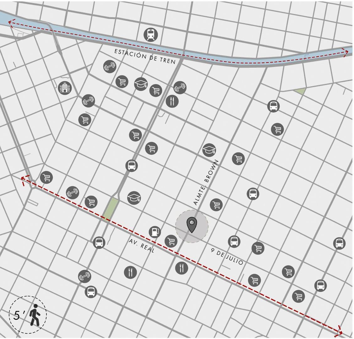 Casa duplex 3 ambientes Merlo