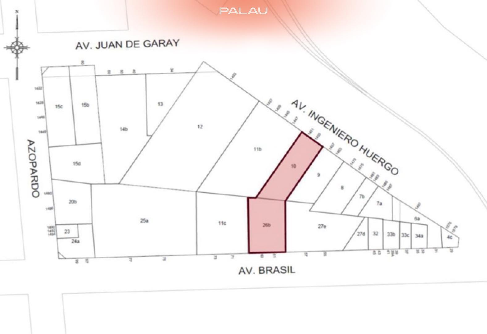 Terreno en Venta de 1335,0 m2