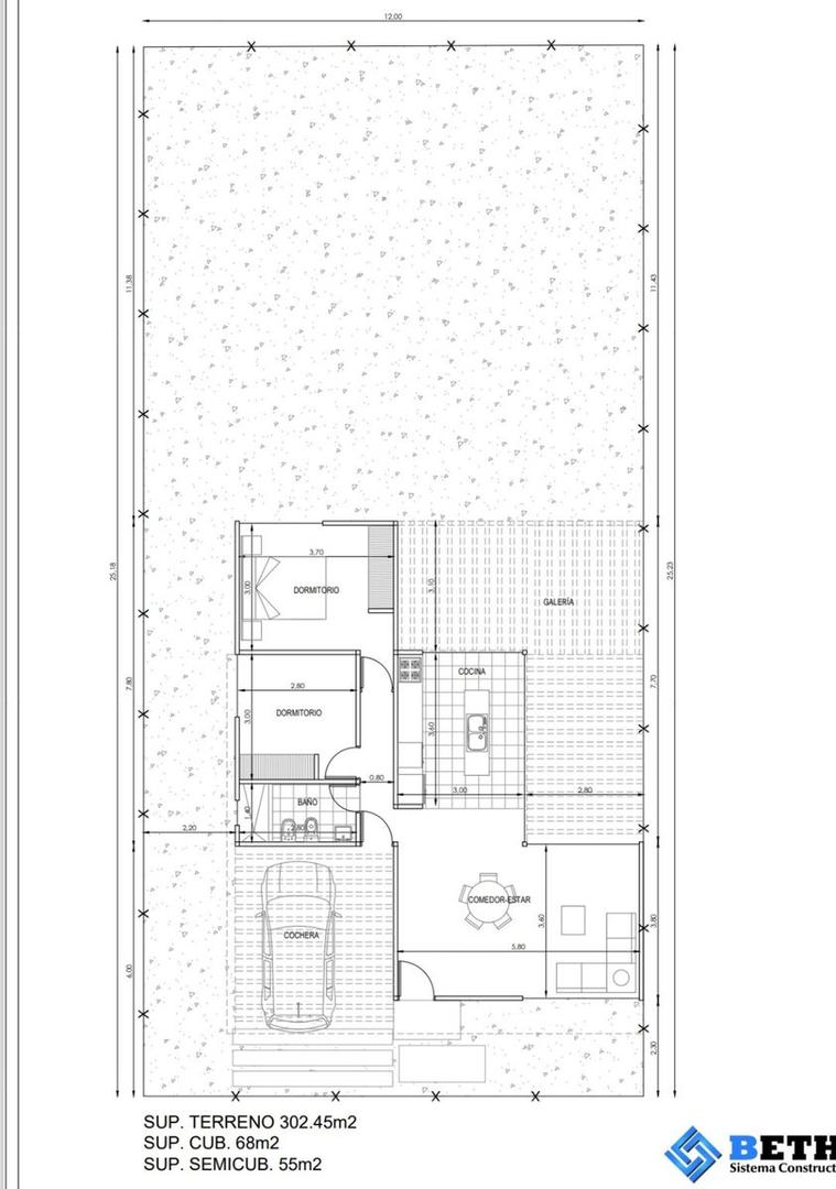 Casa en Venta de 2 dormitorios