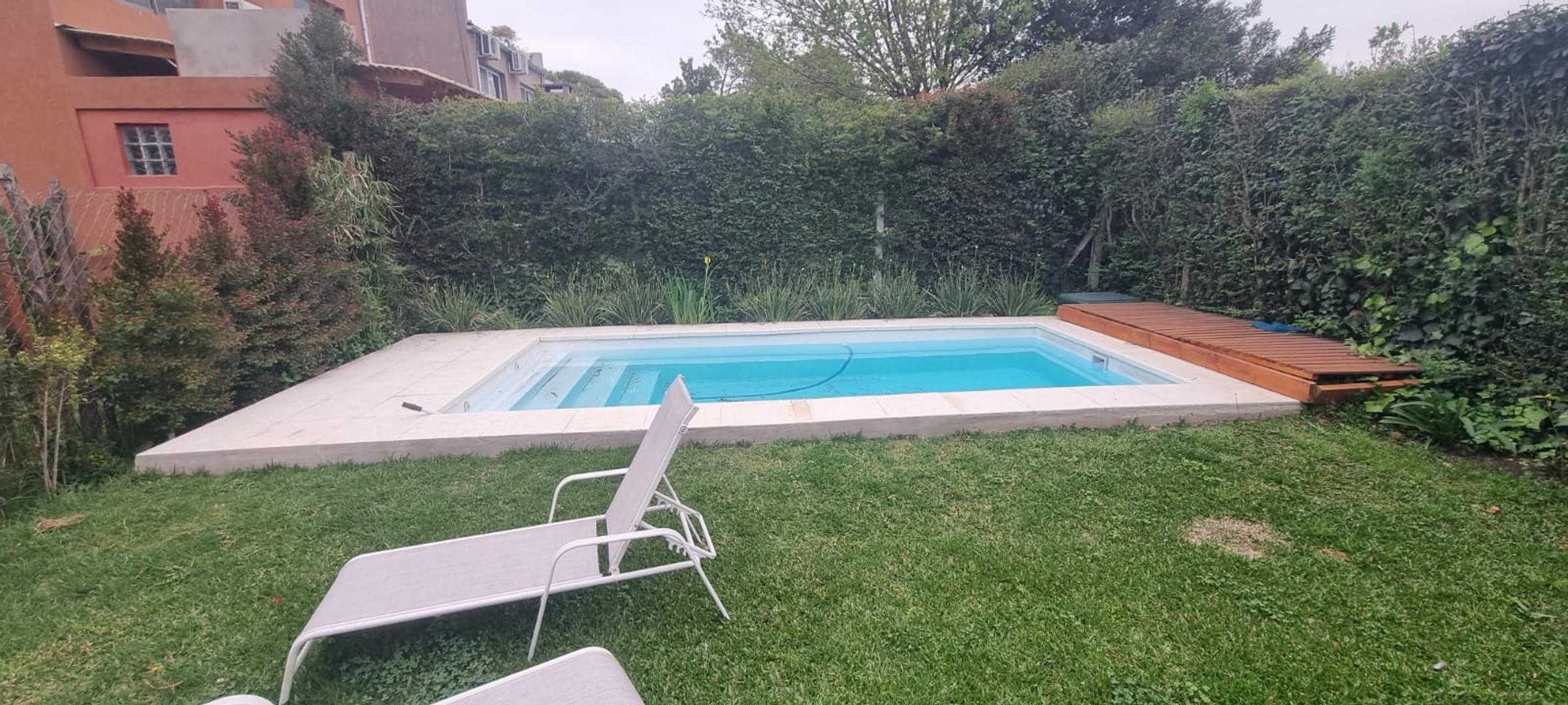 Alquiler Temporario Casa 2 Dormitorios Jardin Pileta Parrill