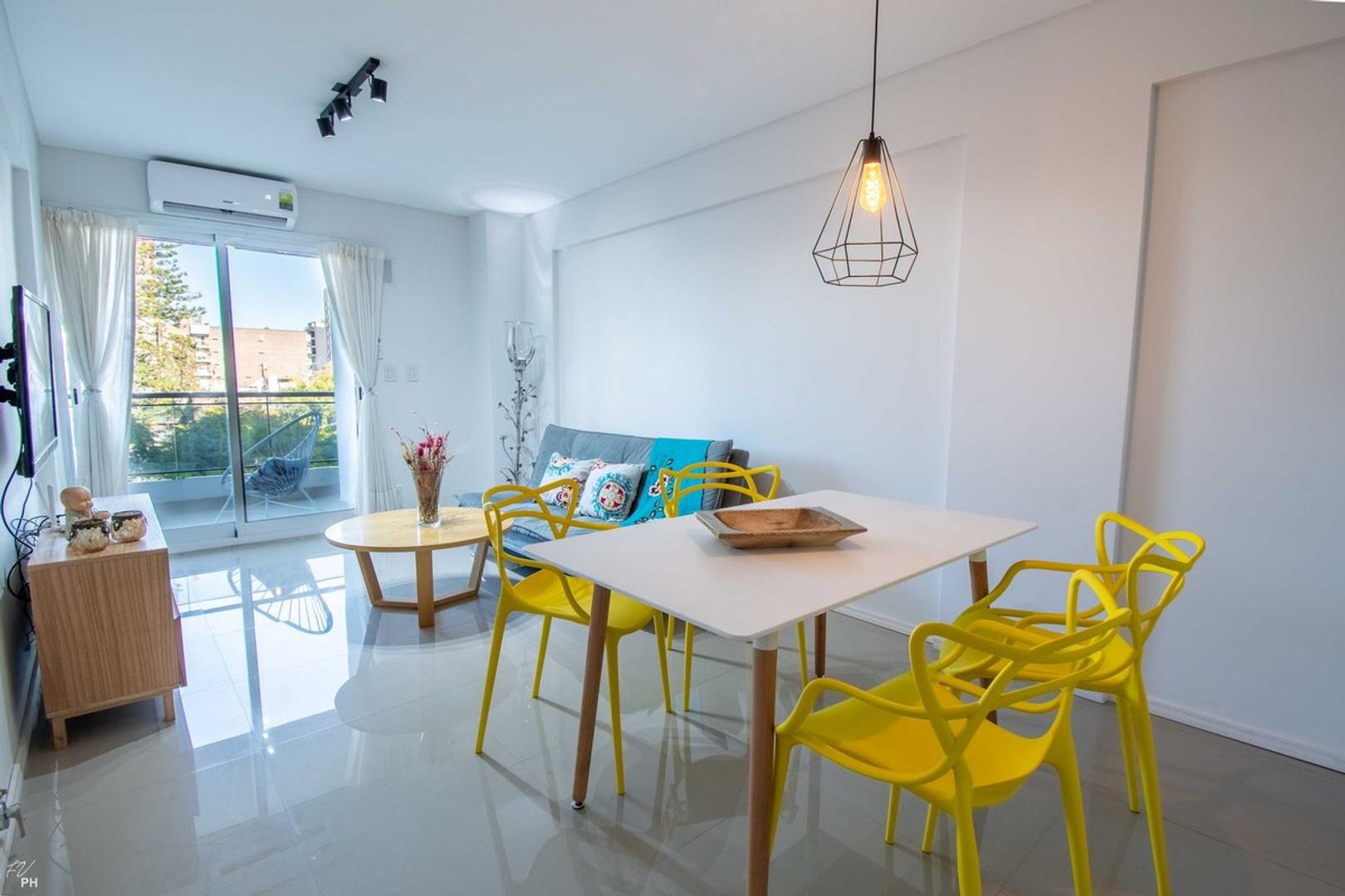 Departamento 2 ambientes con 1 baño