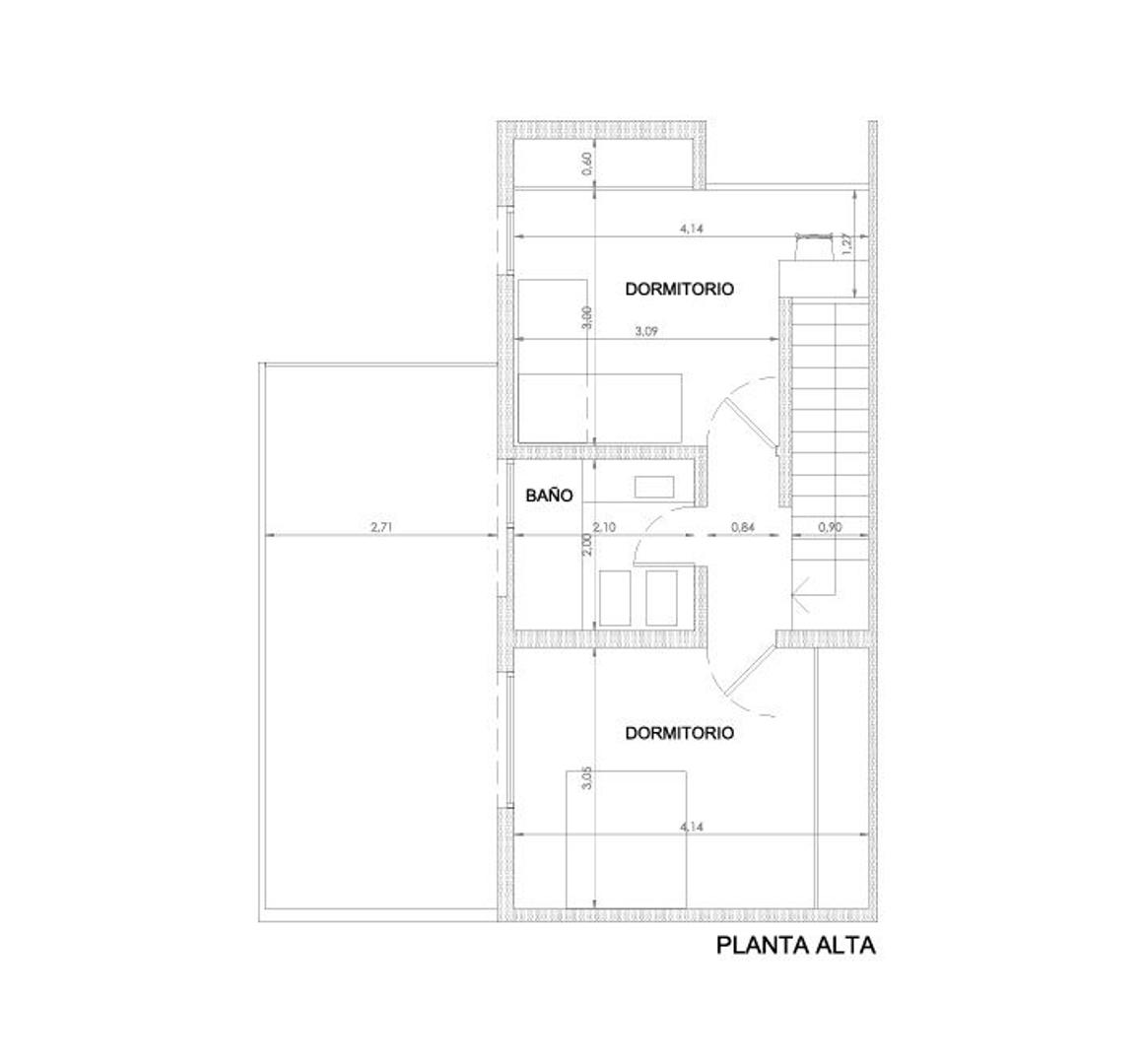 Departamento 3 ambientes con 3 baños