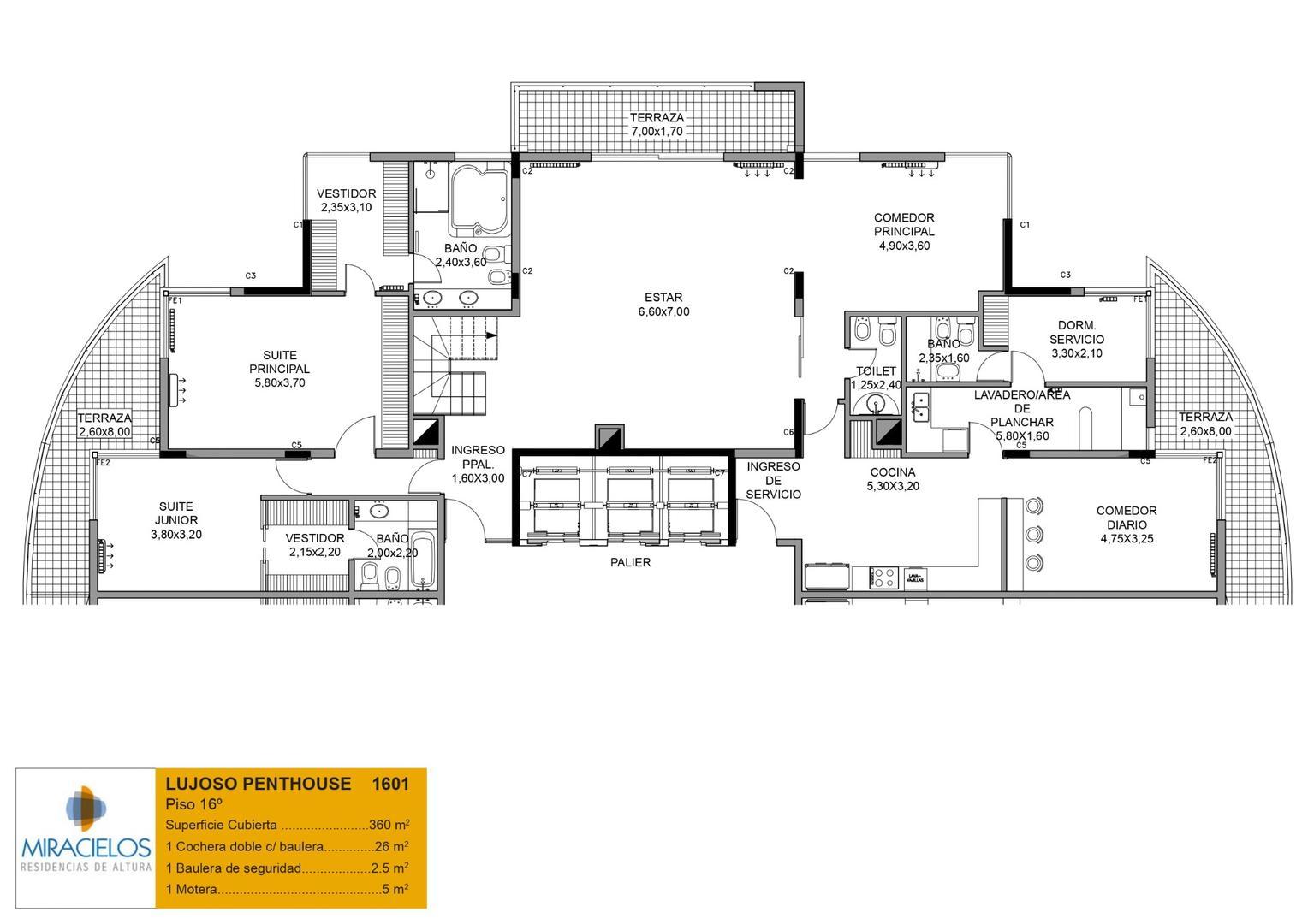 Departamento en Venta de 4 ambientes