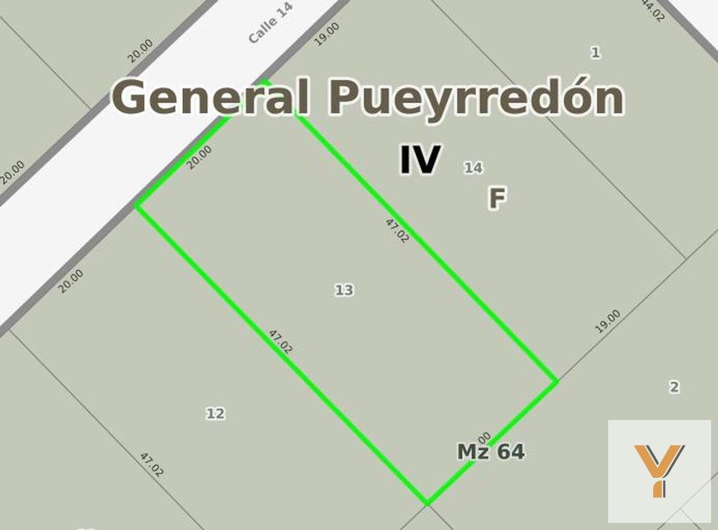 Terreno en Venta de 940,0 m2