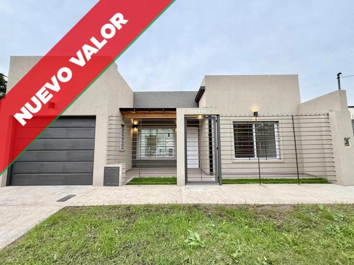 Casa minimalista 3 ambientes a estrenar.