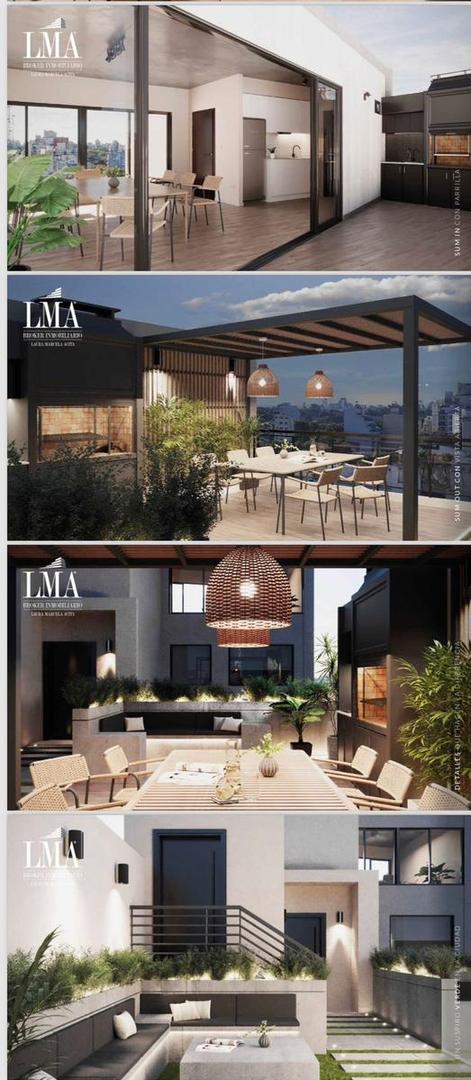 Departamento Monoambiente con 1 baño