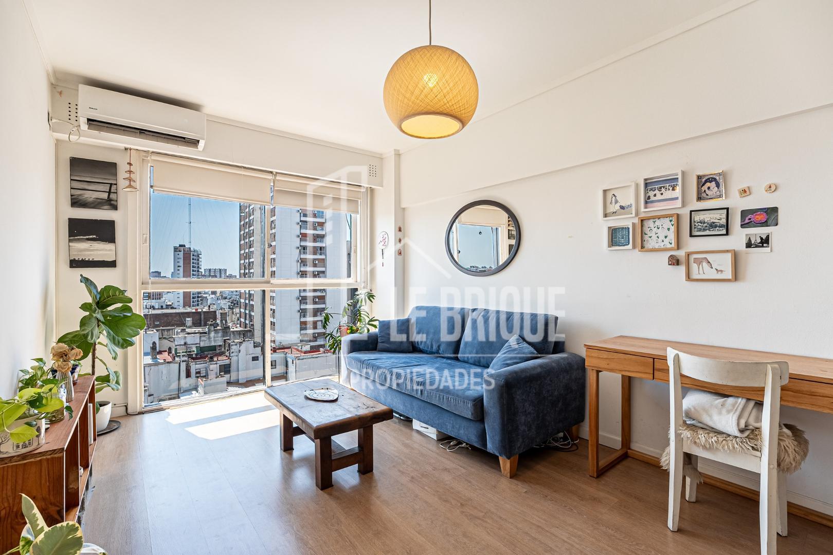 Excelente 2 ambientes muy luminoso