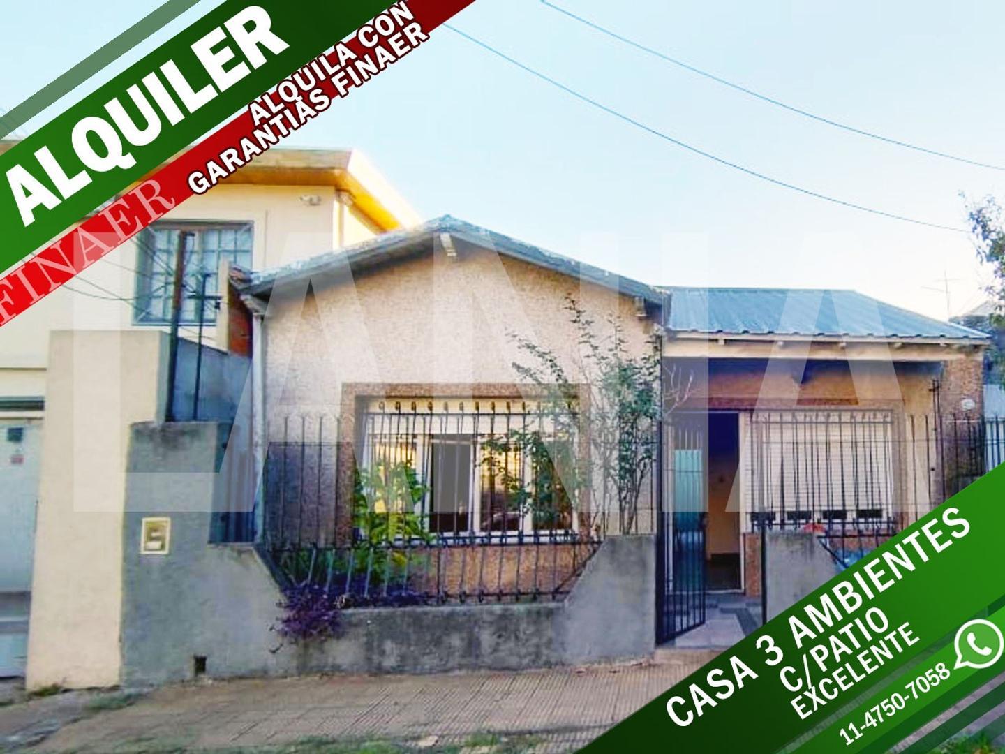 ALQUILER EXCELENTE PH NO PAGA EXPENSAS :: 3 AMBIENTES ::