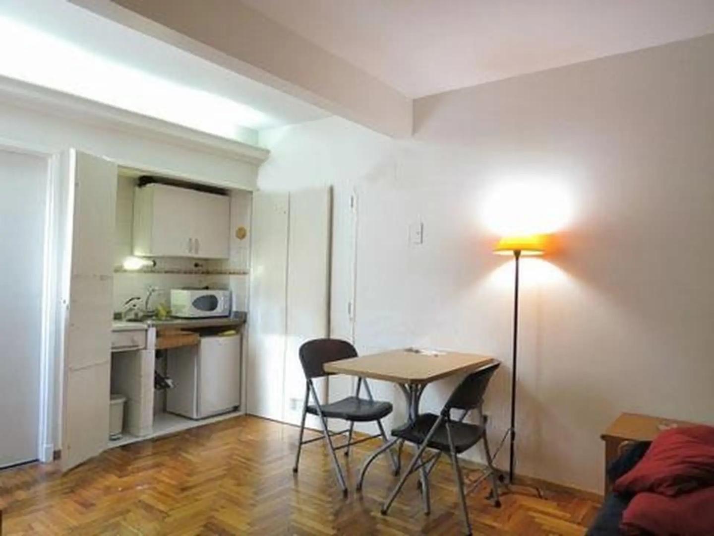 Departamento Monoambiente con 1 baño