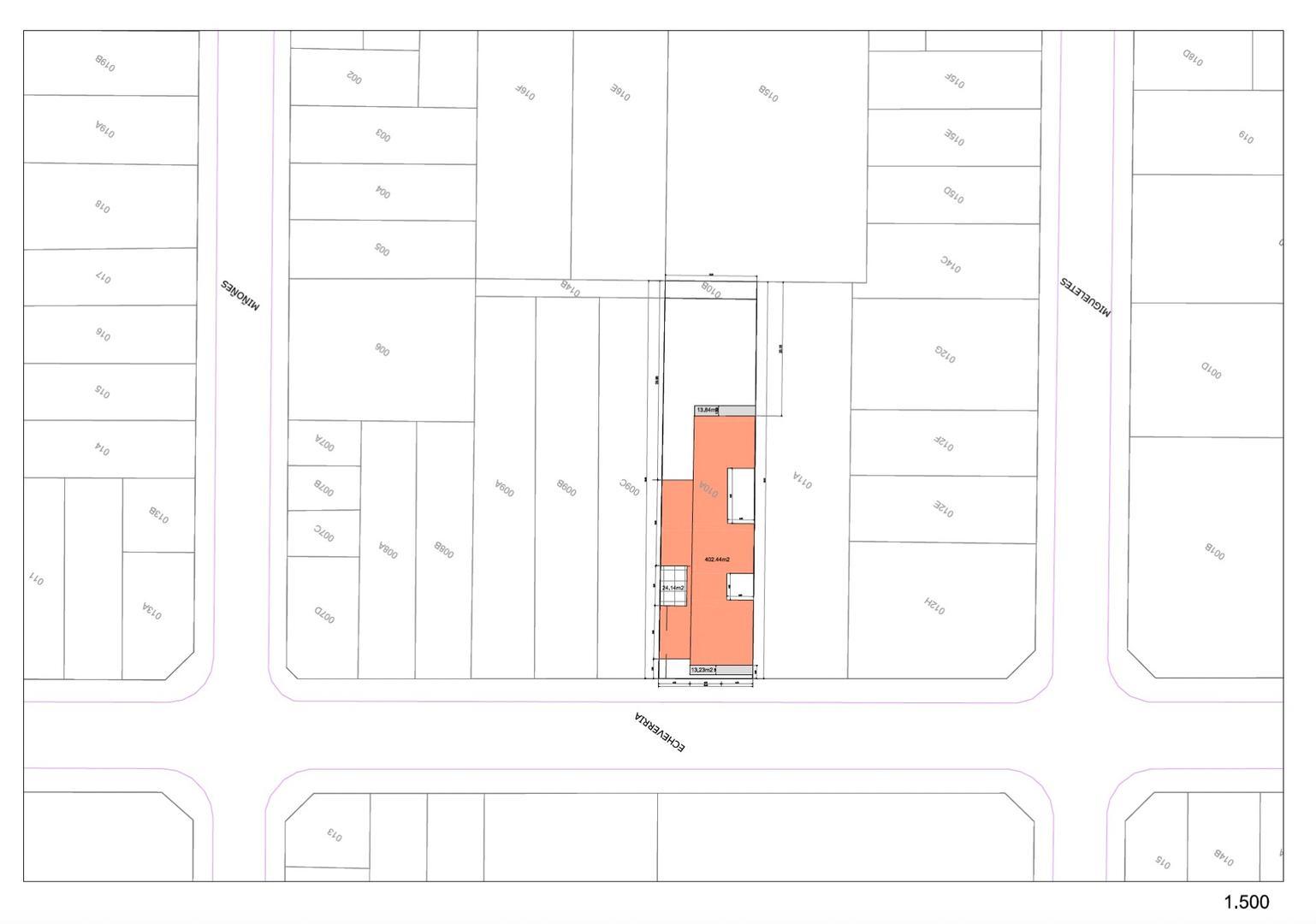 Terreno en Venta de 840,0 m2