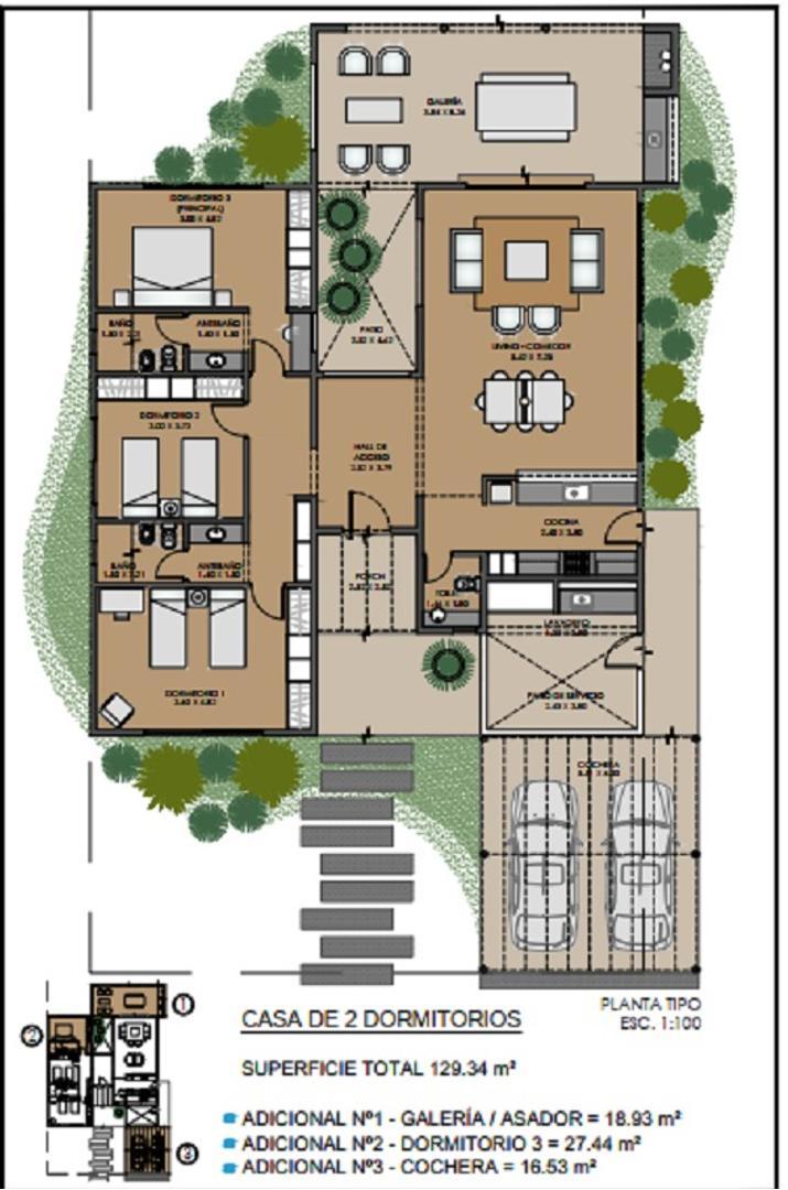 Casa en Venta con 2 cocheras