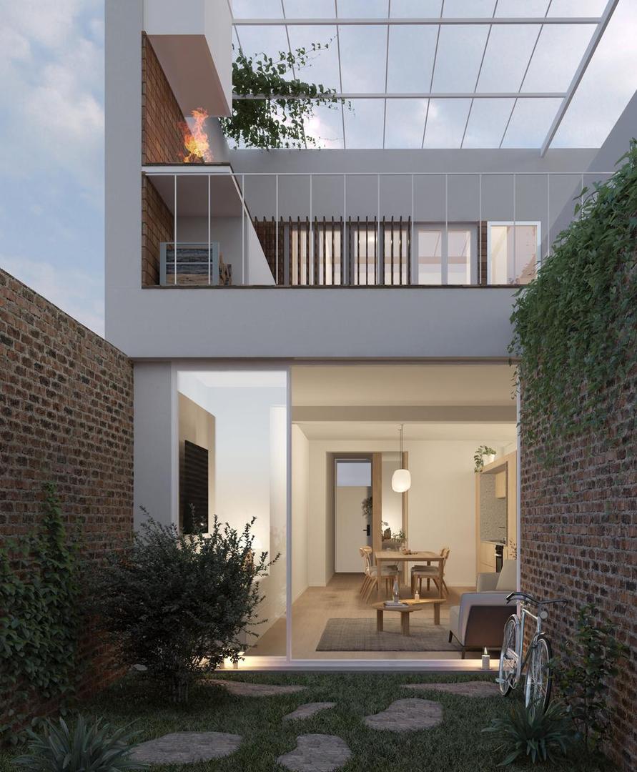 Venta casa pasillo 2 dormitorios Pichincha Rosario