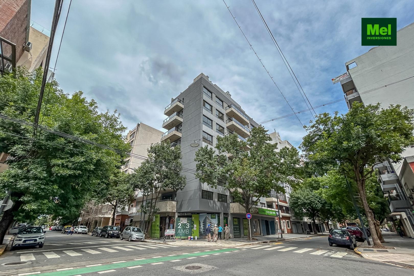 3 ambientes + Balcón aterrazado