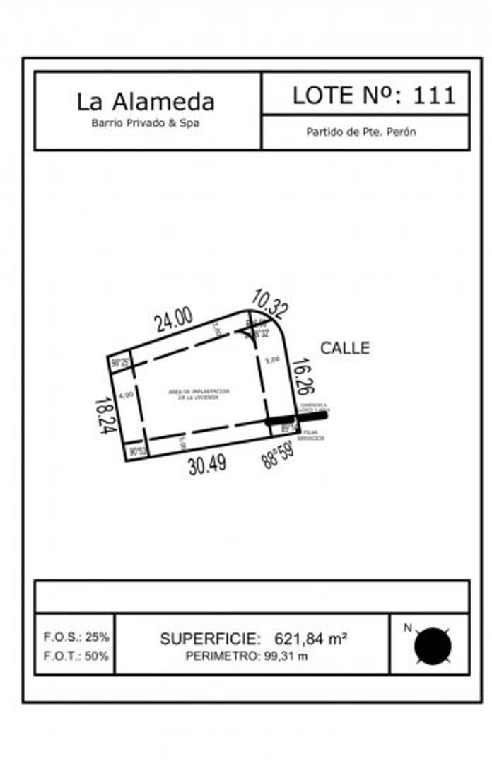 Lote en primera etapa - La Alameda Canning