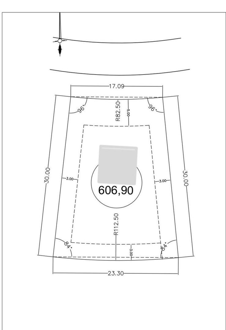 Terreno en Venta de 606,0 m2
