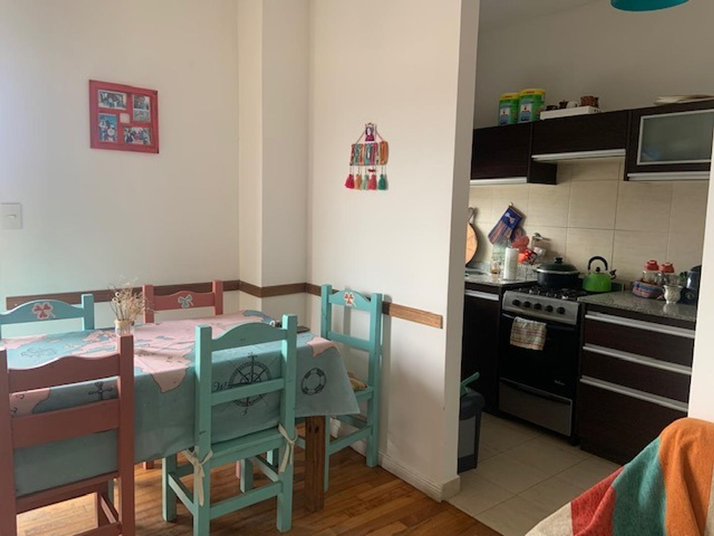 Departamento 2 ambientes con 1 baño