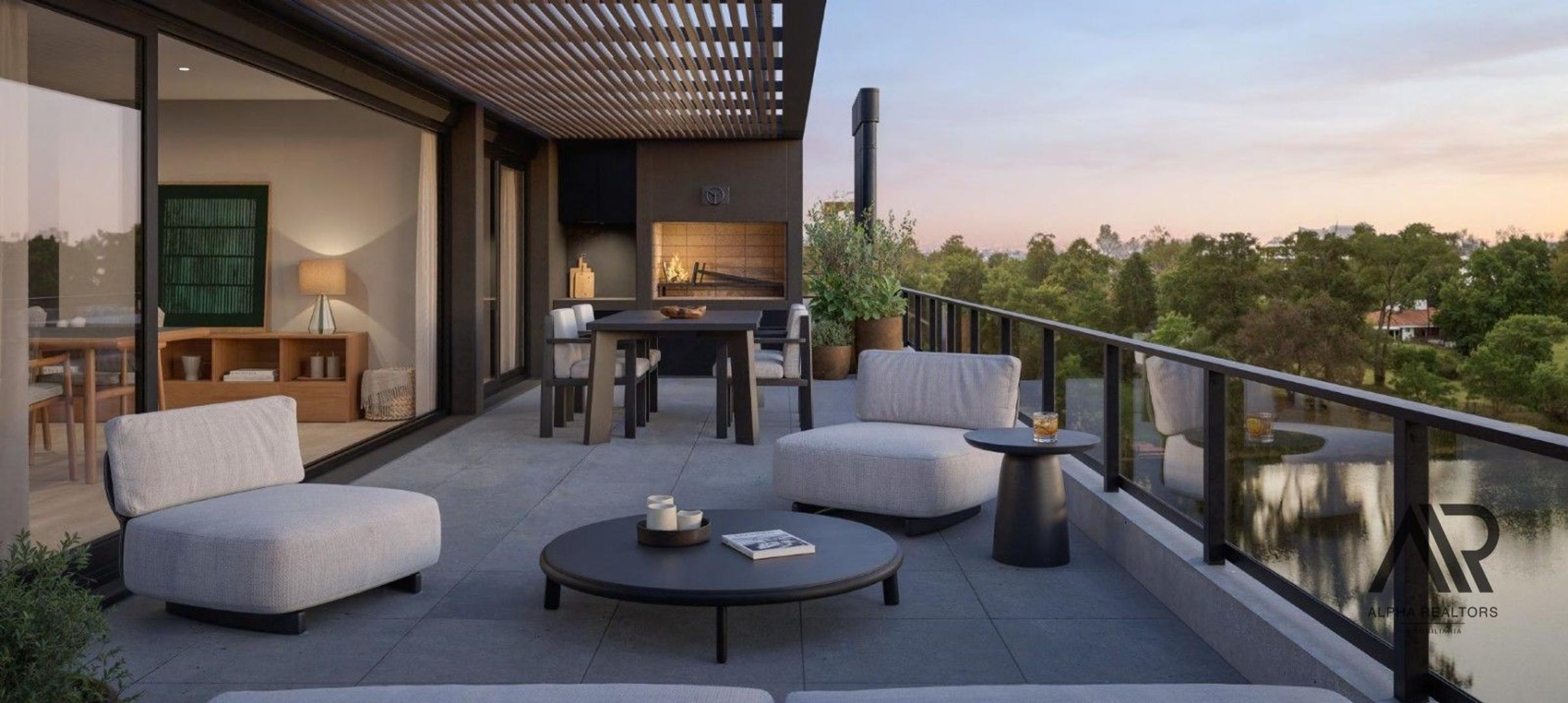 Departamento 2 ambientes con 1 baño