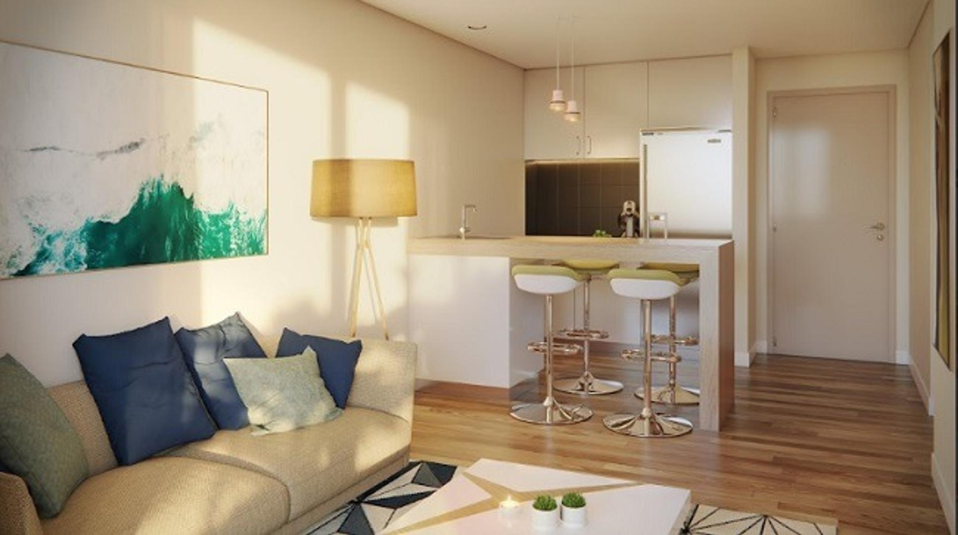 Departamento 3 ambientes con 1 baño