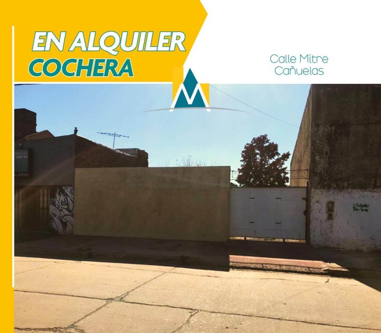 COCHERAS EN ALQUILER EN CAÑUELAS