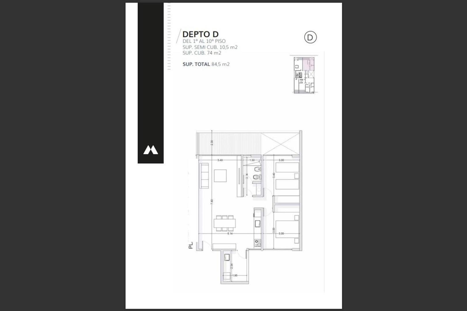 Departamento en Venta A Estrenar