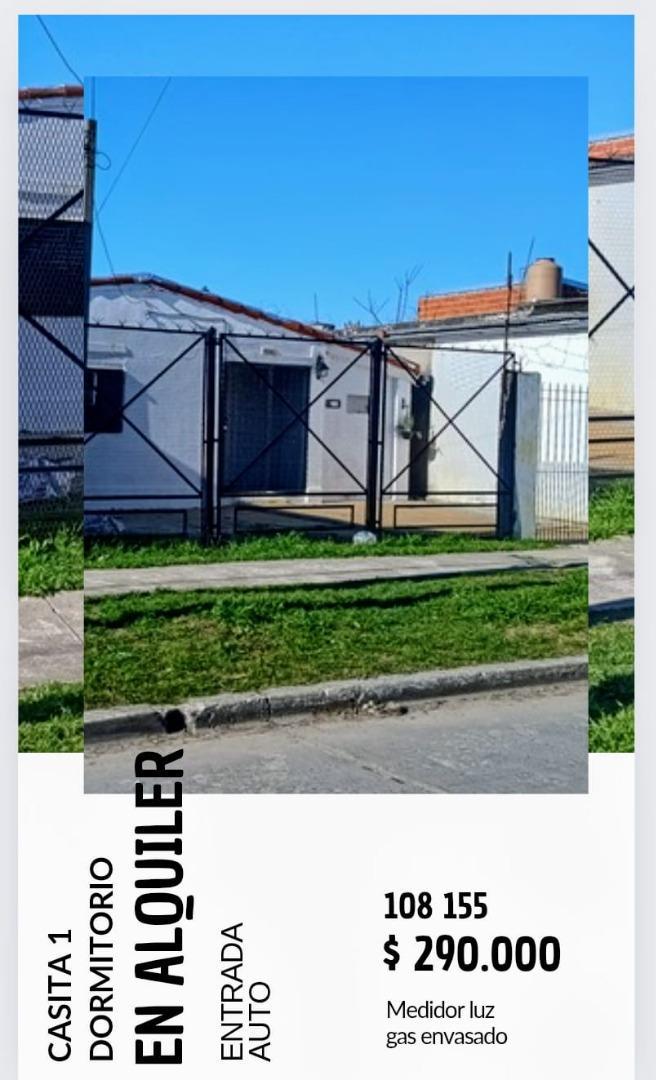 CASA 1 dorm con ENTRADA DE AUTO