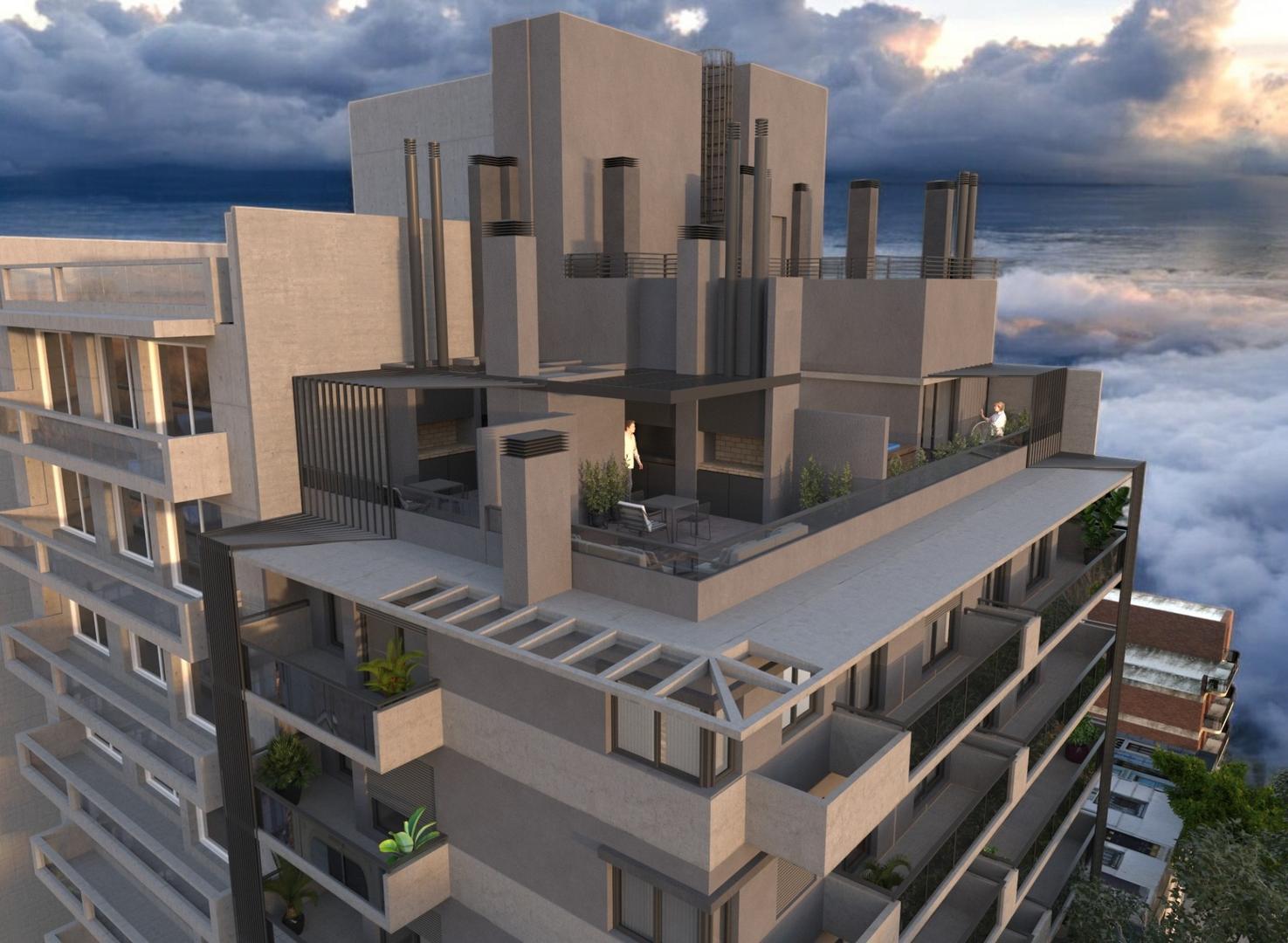 Departamento 2 ambientes con 1 baño