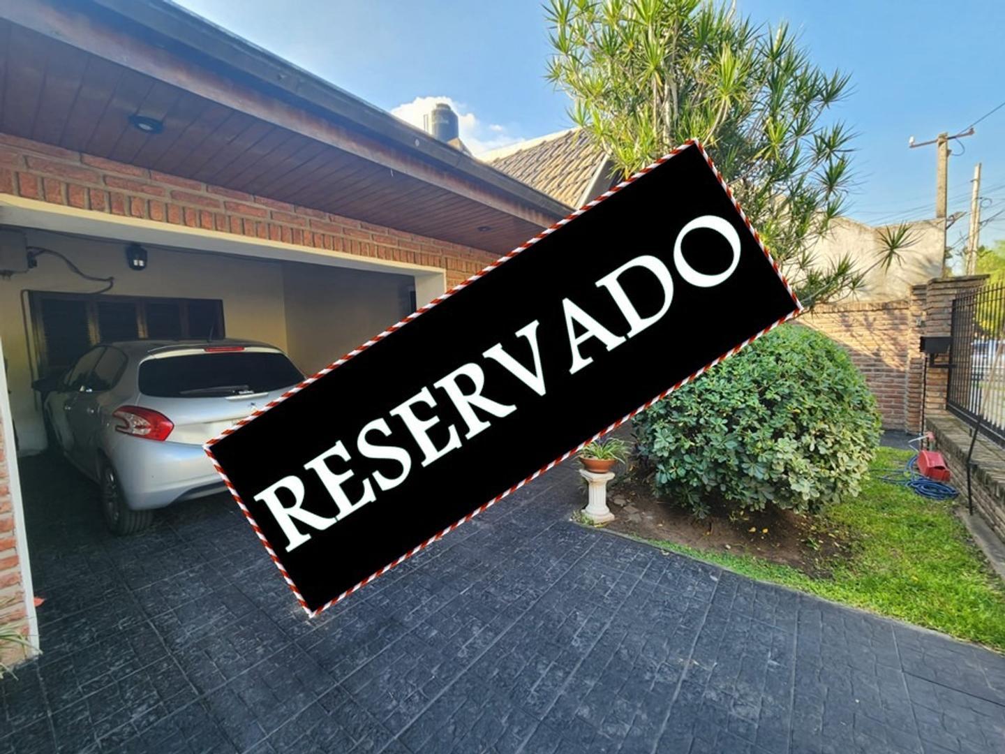   RESERVADO   VENTA 3 DORM PARQUE CON QUINCHO Y PILETA