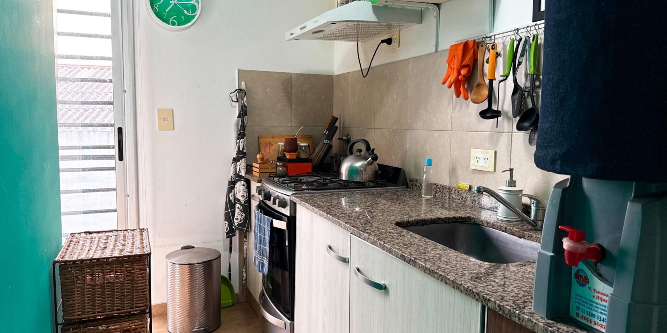 Departamento 2 ambientes con 1 baño