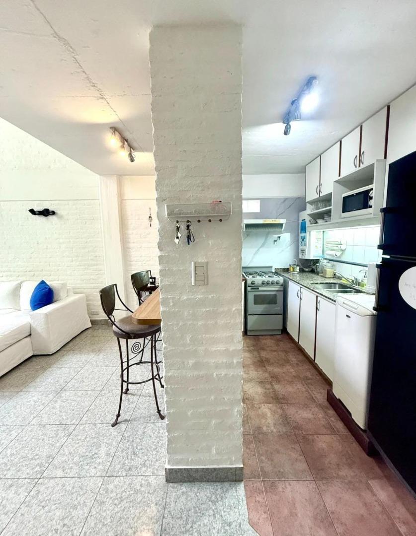 Departamento 2 ambientes con 2 baños