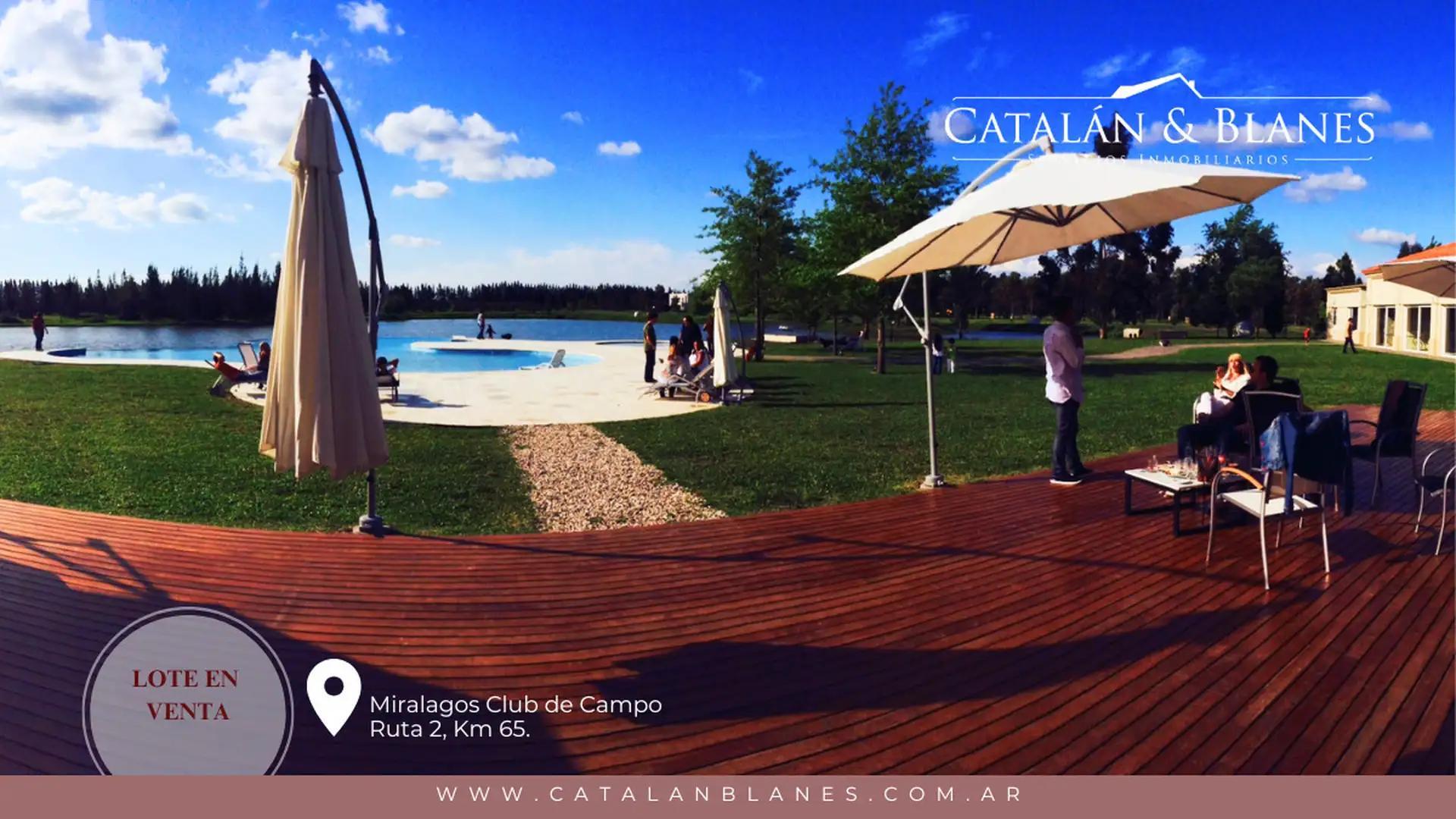 RUTA 2 - MIRALAGOS II -  LOTE VISTA AREA VERDE