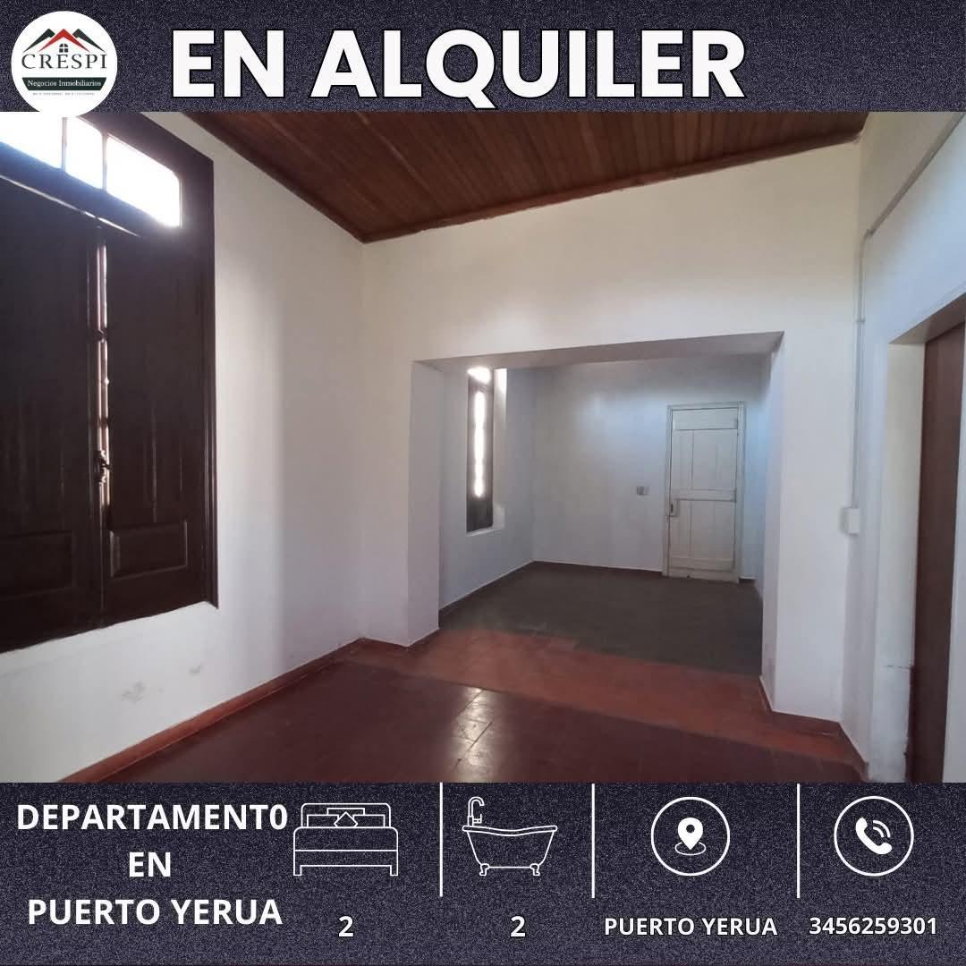 Alquiler depto Puerto Yeruá