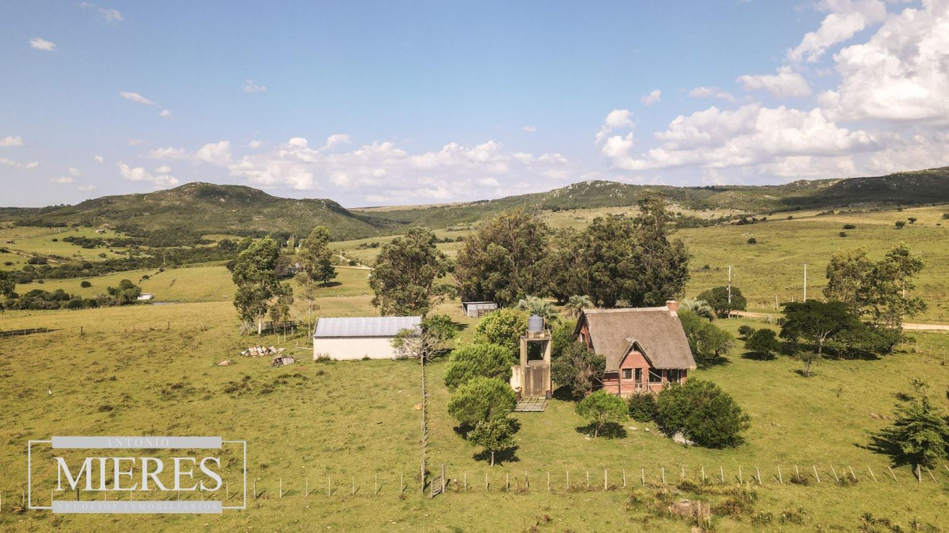 Venta de campo 29 ha con casa en Paso Dutra Maldonado