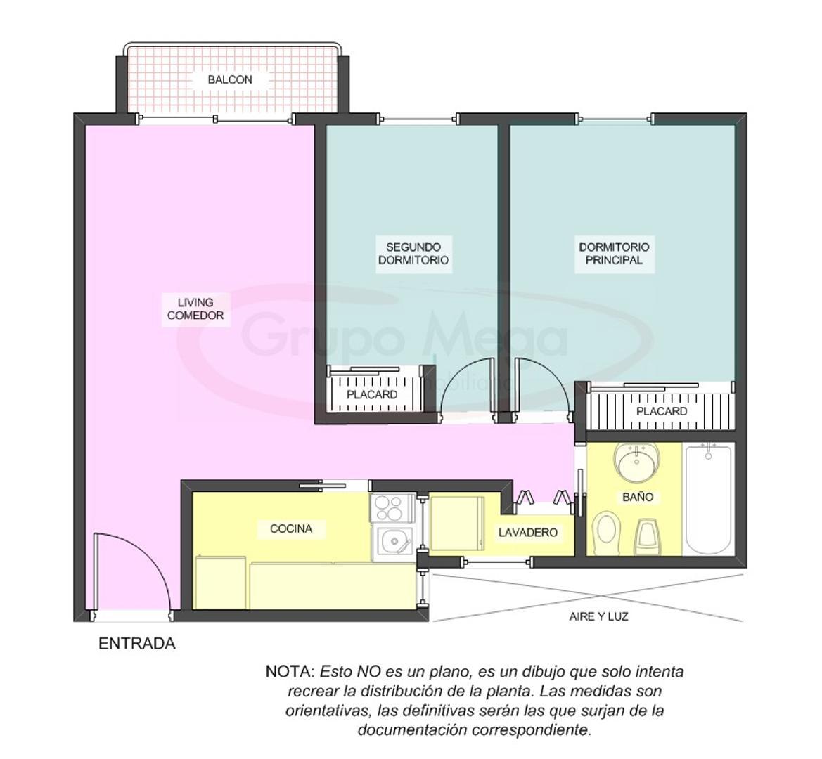 Departamento en Venta de 3 ambientes
