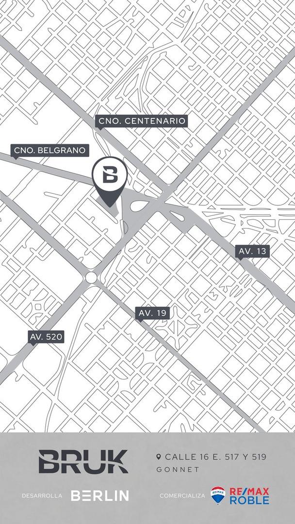 Casa 2 ambientes con 1 baño