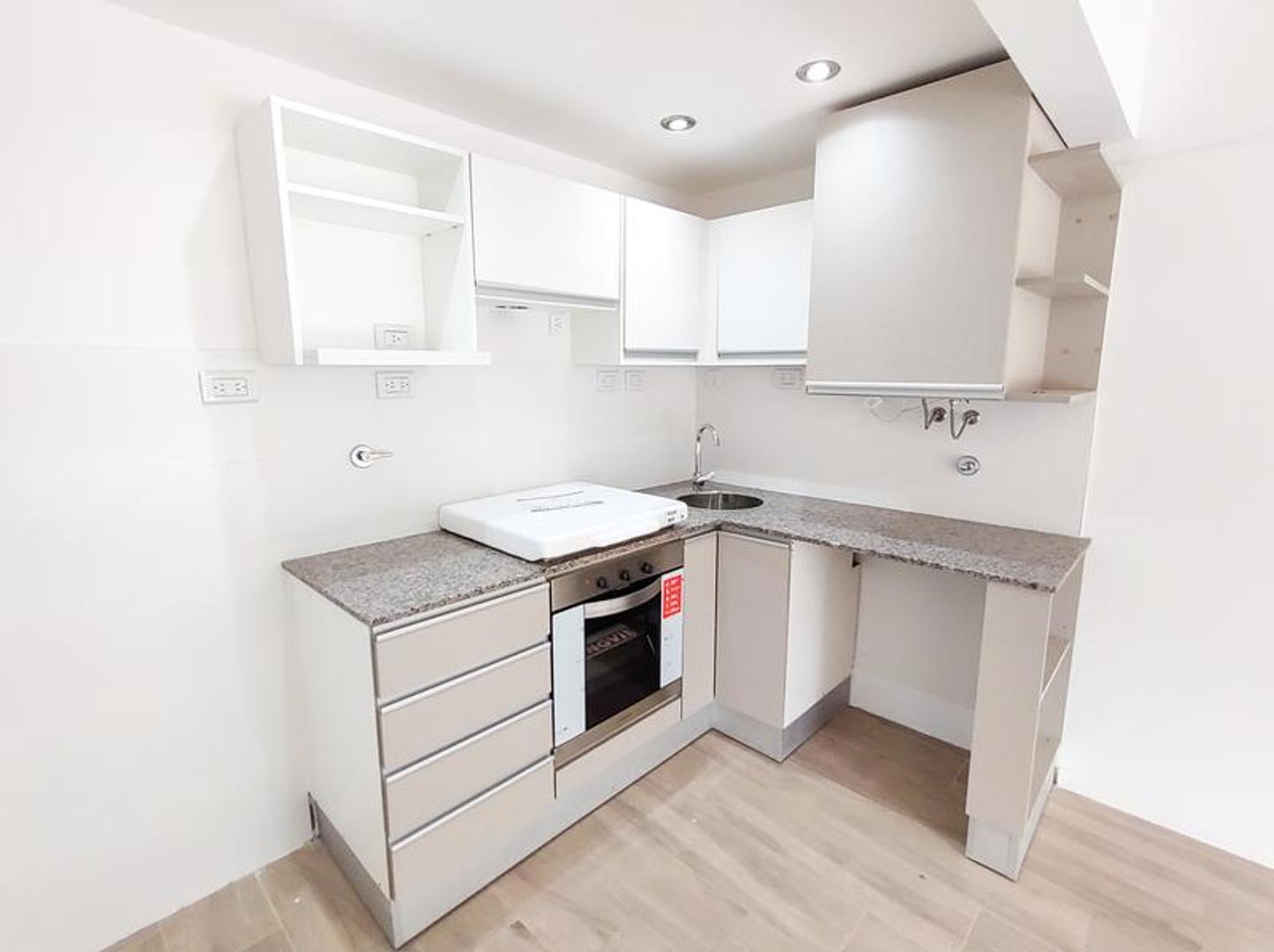 Departamento 2 ambientes con 1 baño