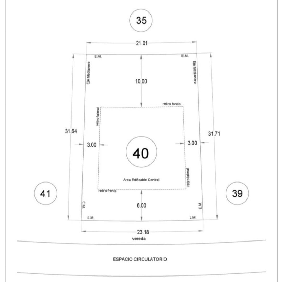 Lote en venta en Puertos del Lago Barrio Nativas