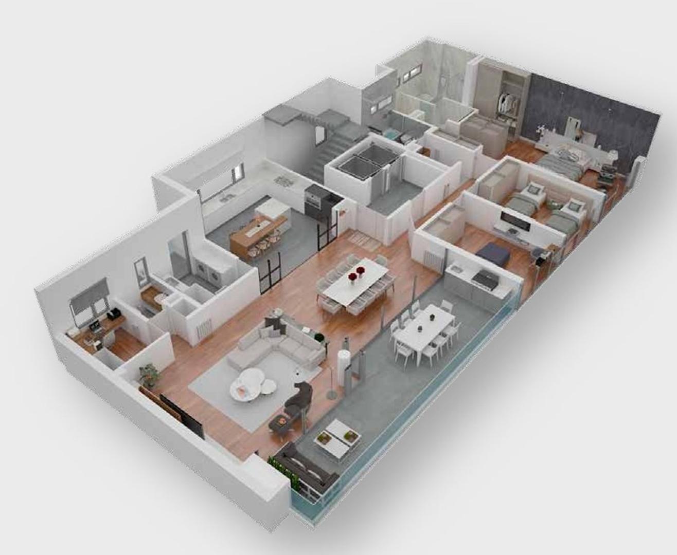 Vendo o Permuto Excepcional Dpto con vista al Rio!